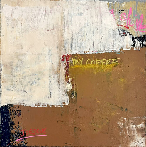 Cafe Mocha di Joejene C. Santos, Pittura in vendita su Singulart