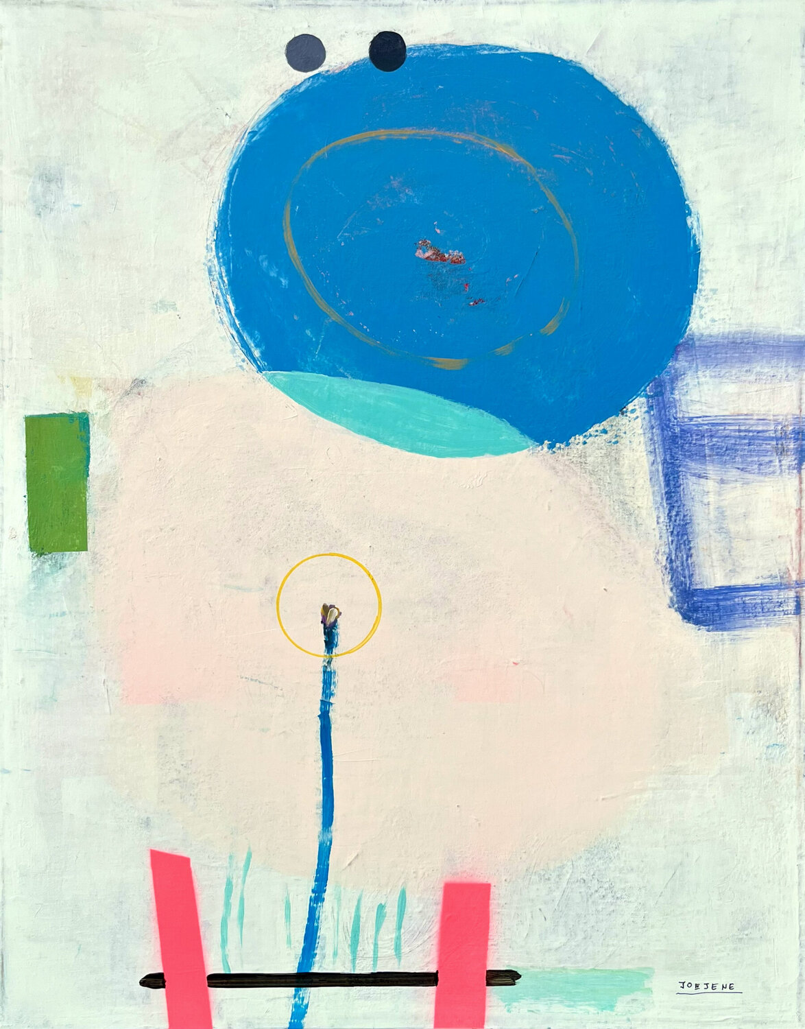 Blue And White III Joejene C. Santos