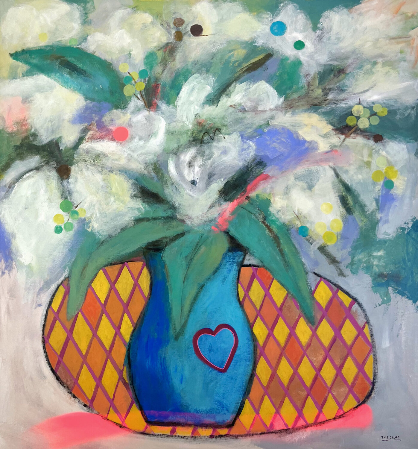 Flowers On The Table Joejene C. Santos