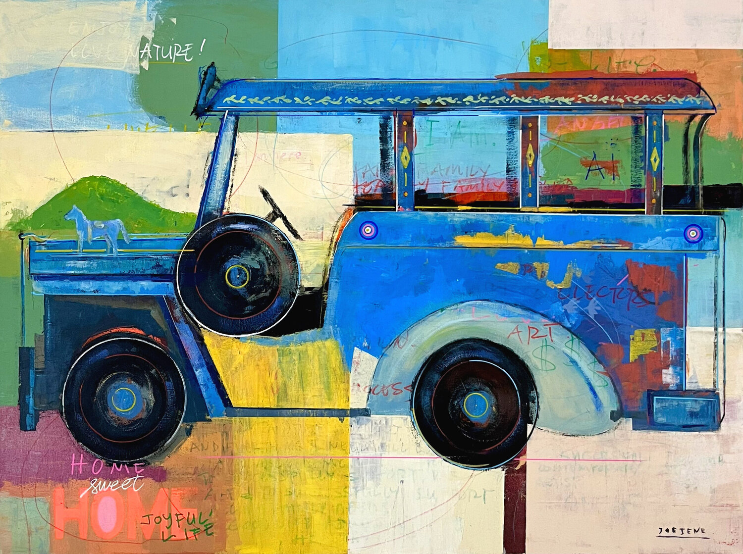 My Blue Ride Joejene C. Santos