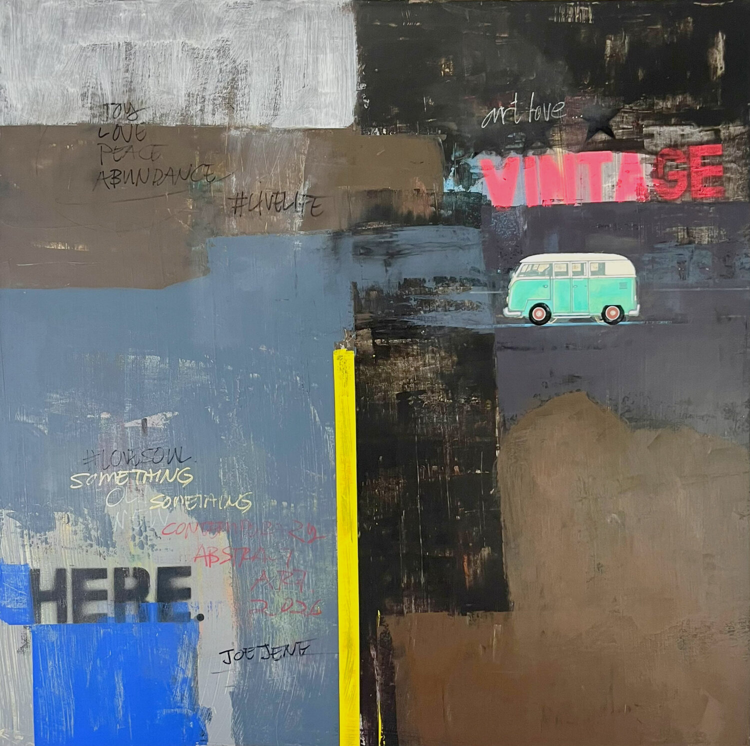 Vintage Shop I Joejene C. Santos Original painting for sale