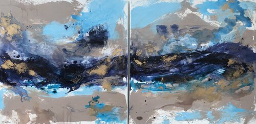 Ocean Breeze van Françoise Wattré, Schilderij te koop op Singulart