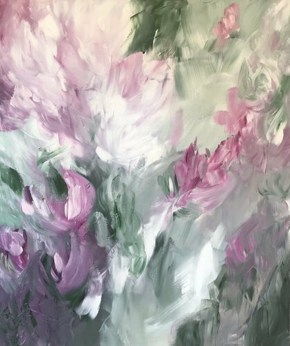 Sweet tropical heat 1 van Françoise Wattré, Schilderij te koop op Singulart