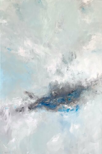 In which dimension do I feel this ? von Françoise Wattré, Malerei kaufen auf Singulart