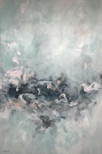 As precious as a cherry blossom de Françoise Wattré, Pintura a la venta en Singulart