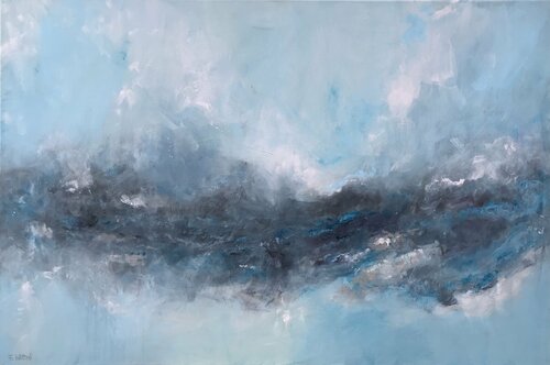 To infinity and back van Françoise Wattré, Schilderij te koop op Singulart