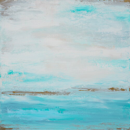 Smooth Sea 2 van Françoise Wattré, Schilderij te koop op Singulart