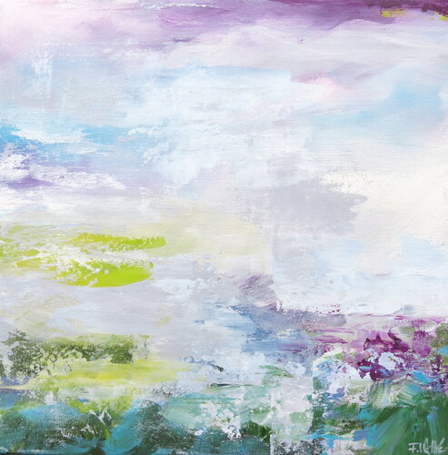 Morning Dust by Françoise Wattré, Painting for Sale on Singulart