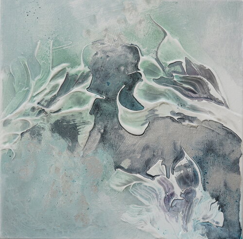 Hoar frost fairy tales III van Françoise Wattré, Schilderij te koop op Singulart