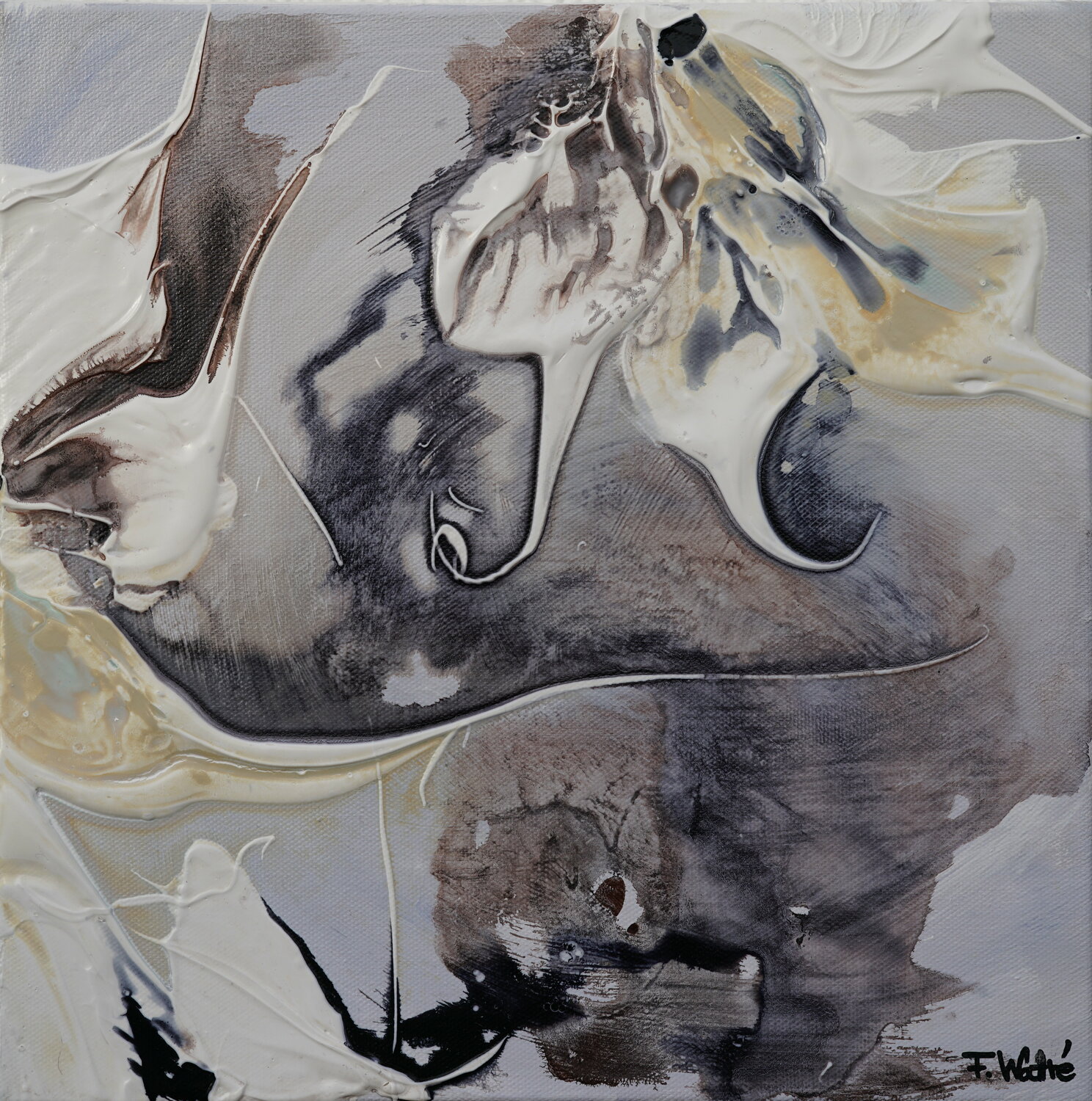 The soil of appreciation 1 Françoise Wattré Originalgemälde zu verkaufen