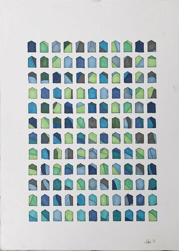 132Ermitages_03 von Joëlle Cabanne, Werk auf Papier kaufen auf Singulart