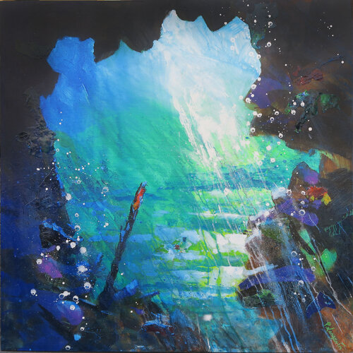 Abysses 30 von Pascal Langevin, Malerei kaufen auf Singulart