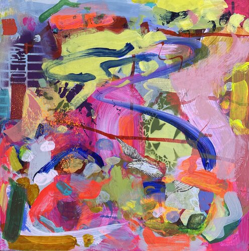 Veil di Gina Werfel, Pittura in vendita su Singulart