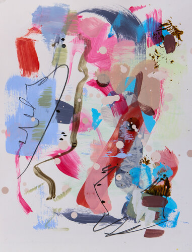 Speed by Gina Werfel, 종이 for Sale on Singulart