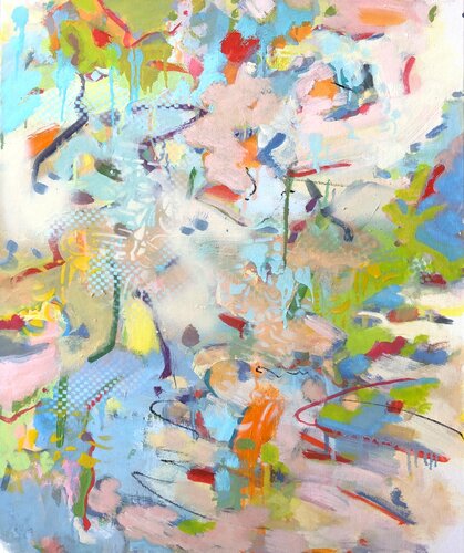 Flow by Gina Werfel, Painting for Sale on Singulart