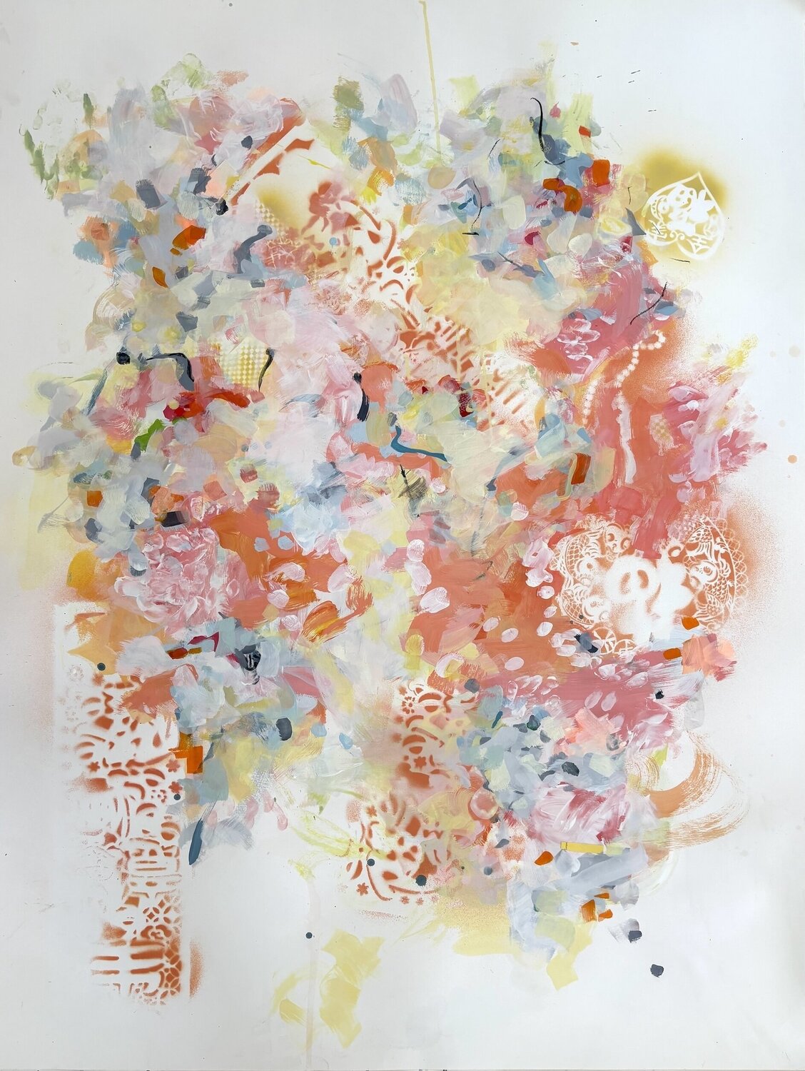 Rose Light Gina Werfel Original painting for sale