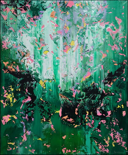 Abstract 22161 di Alex Senchenko, Pittura in vendita su Singulart