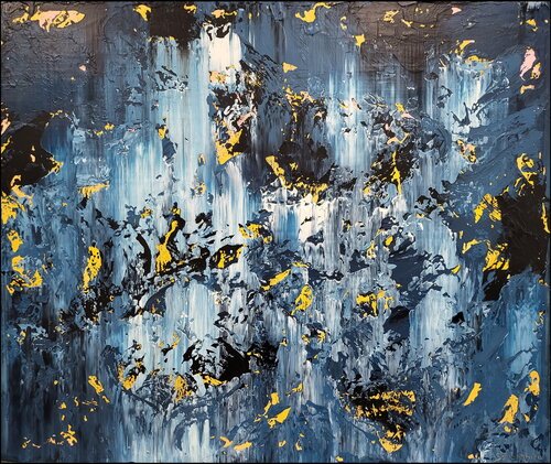 Abstract 2316 di Alex Senchenko, Pittura in vendita su Singulart