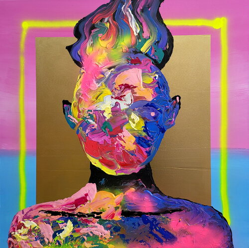 Persona YB2302 von Alex Senchenko, Malerei kaufen auf Singulart