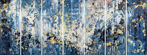 Abstract 2390 di Alex Senchenko, Pittura in vendita su Singulart
