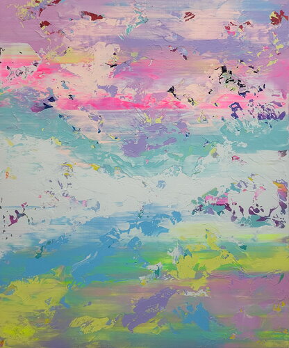 Pastel Reverie by Alex Senchenko, 회화 for Sale on Singulart