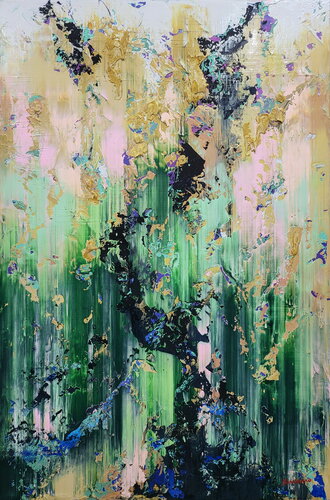Forest Veil by Alex Senchenko, 회화 for Sale on Singulart