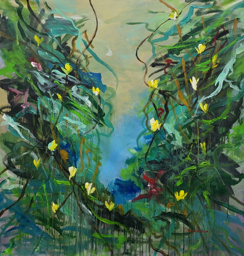 Nature's Pathway by Alex Senchenko, 회화 for Sale on Singulart
