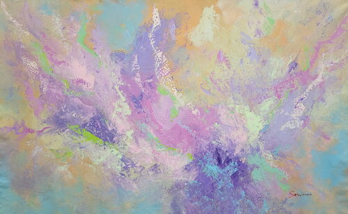 Sakura Mist von Alex Senchenko, Malerei kaufen auf Singulart
