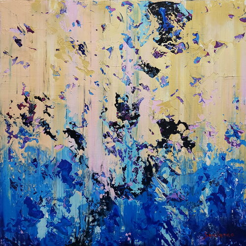 Vertical Silence von Alex Senchenko, Malerei kaufen auf Singulart