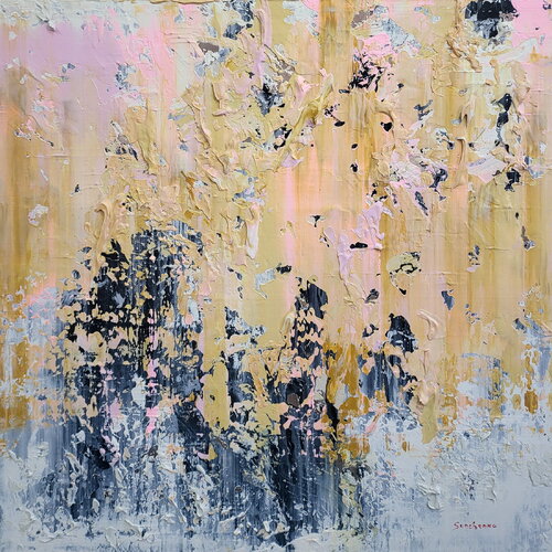 Layers of Serenity by Alex Senchenko, 회화 for Sale on Singulart