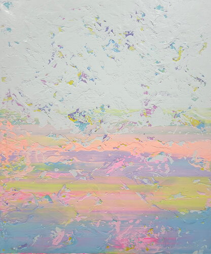 Abstract 2566 di Alex Senchenko, Pittura in vendita su Singulart