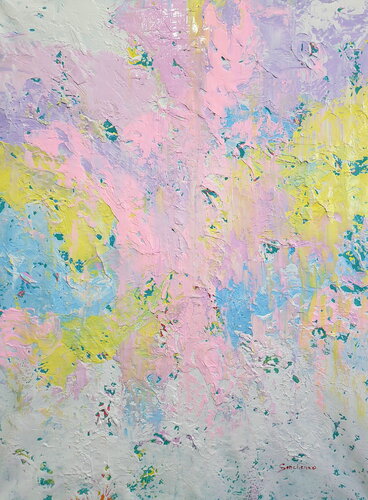 Pastel Serenity par Alex Senchenko, Peinture en vente sur Singulart