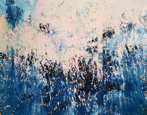 Frost and Petals by Alex Senchenko, 회화 for Sale on Singulart