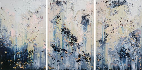 Frozen Amber de Alex Senchenko, Pintura a la venta en Singulart