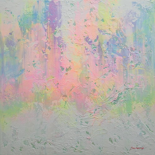 Sakura Blush di Alex Senchenko, Pittura in vendita su Singulart