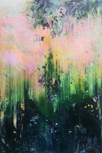 Velvet Moss par Alex Senchenko, Peinture en vente sur Singulart