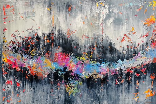 Abstract 1224 di Alex Senchenko, Pittura in vendita su Singulart