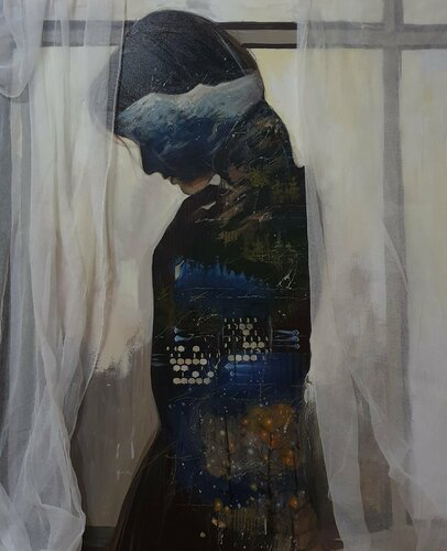 Silence di Viktoria Adkozalova, Pittura in vendita su Singulart