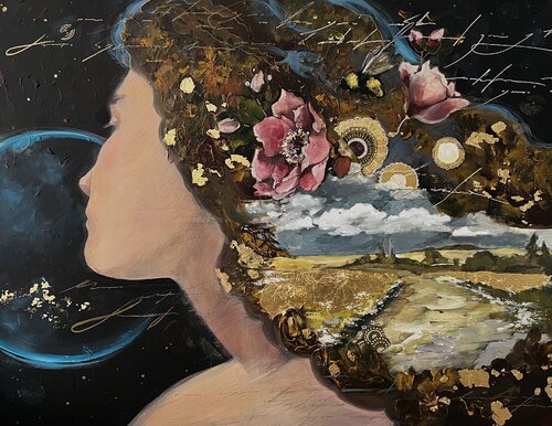 Bloomed di Viktoria Adkozalova, Pittura in vendita su Singulart