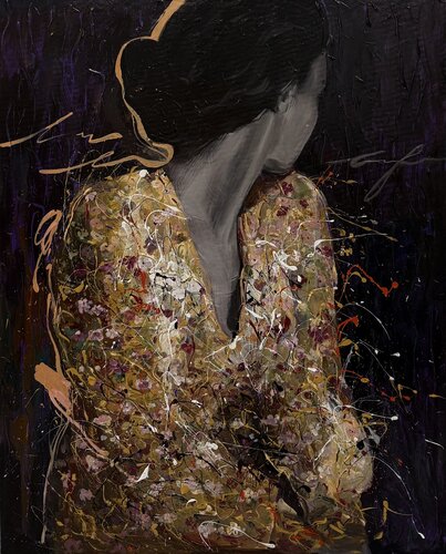 Inner Garden di Viktoria Adkozalova, Pittura in vendita su Singulart