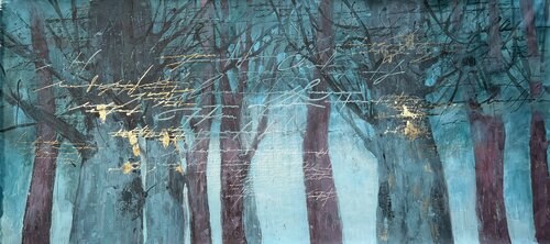 Where the Trees Remember di Viktoria Adkozalova, Pittura in vendita su Singulart
