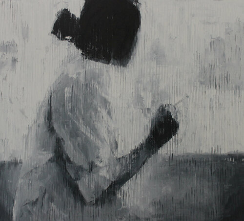 Near window di Viktoria Adkozalova, Pittura in vendita su Singulart