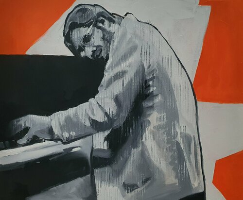 Pianist di Viktoria Adkozalova, Pittura in vendita su Singulart