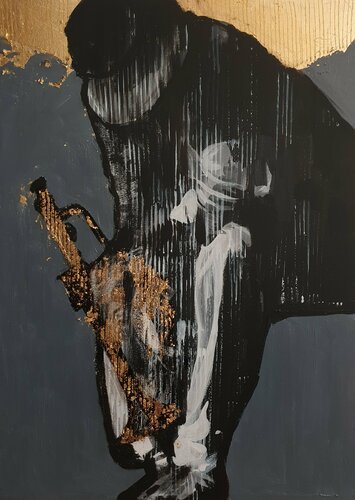 Gray di Viktoria Adkozalova, Pittura in vendita su Singulart
