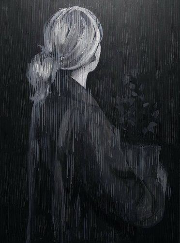 Birch di Viktoria Adkozalova, Pittura in vendita su Singulart