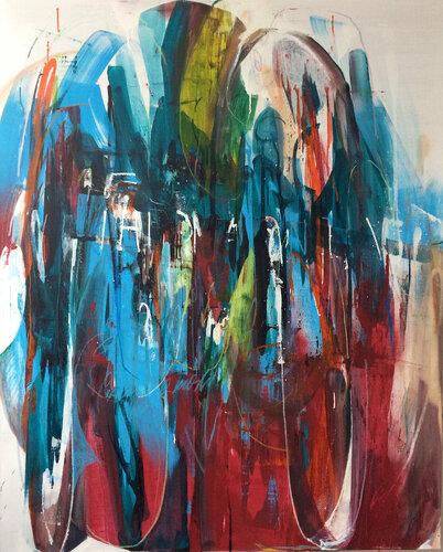 Man di Anatoly Akue, Pittura in vendita su Singulart