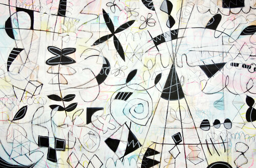 Center of Gravity van Michelle Louis, Schilderij te koop op Singulart