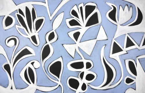 Wild and Blue di Michelle Louis, Pittura in vendita su Singulart