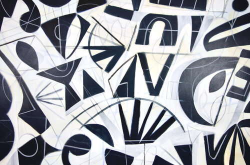 Shapes in Nature di Michelle Louis, Pittura in vendita su Singulart
