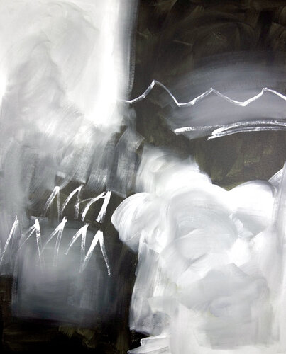 Riding Out the Storm di Michelle Louis, Pittura in vendita su Singulart